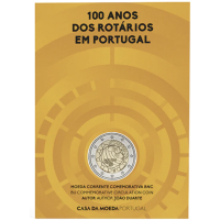 Portogallo 2 euro BU 2026 – Centenaire de la Fondation Rotary au Portugal