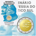 Portogallo 2 euro BU 2022 - 100° anniversario della prima traversata aerea del Sud Atlantico  