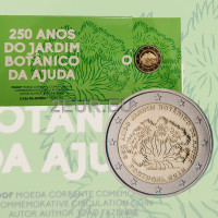 Portogallo 2 euro proof 2018 - 250 anni dalla fondazione dell'orto botanico di Ajuda  