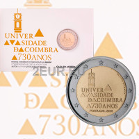 Portogallo 2 euro proof 2020 - 730 anni Università di Coimbra  