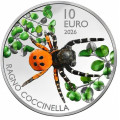 San Marino 10 euro BU 2026 - Ragno Coccinella