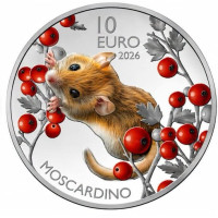 San Marino 10 euro BU 2026 - Moscardino