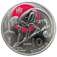San Marino 10 euro BU 2024 - Calendario lunare cinese - "Scimmia"