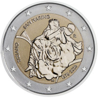 San Marino 2 euro Proof Reverse 2026 - 450 ans après la mort du Titien