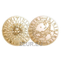 San Marino 5 euro UNC 2020 - "Segni zodiacali - Scorpione"