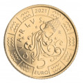 San Marino 5 euro UNC 2021 - "Zodiaco Acquario"