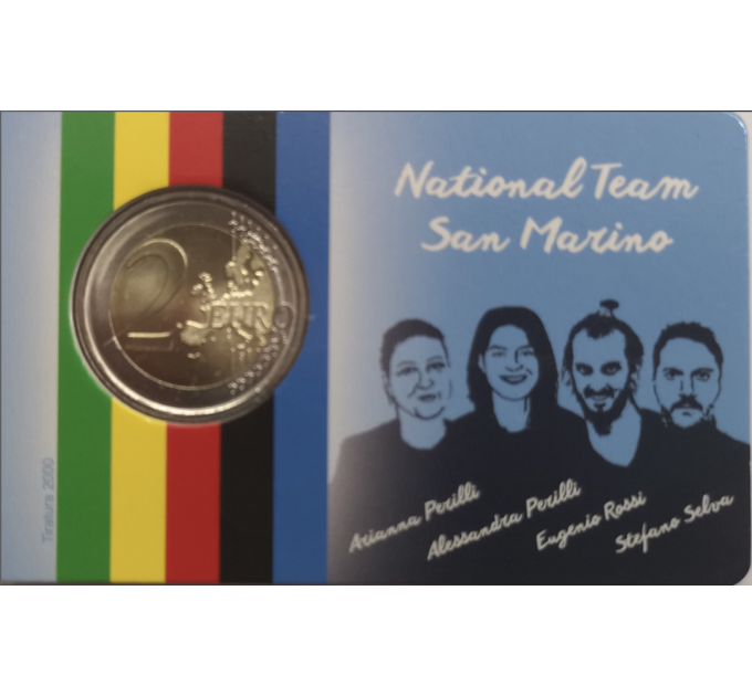 San Marino 2 EURO BU 2016 -OLIMPICO 