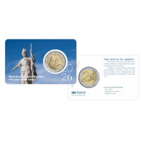 San Marino 2 EURO BU 2026 - 150° anniversario della Statua della Libertà