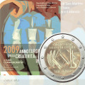 San Marino 2 euro BU 2009 - Anno Europeo della Creatività e dell'Innovazione