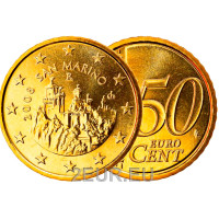San Marino 2008 - 50 cent FDC 