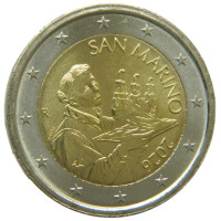 San Marino Rotolo da 2 euro 2026