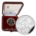 San Marino 5 euro proof 2017 - Giochi dei Piccoli Stati d'Europa a San Marino 