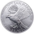 San Marino 5 euro BU 2026 - Falco Pellegrino