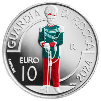 San Marino 10 euro proof 2024 - San Marino Military and Police Corps - Guardia di Rocca