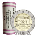 Slovacchia 2 euro UNC rotolo 2023 - 200° anniversario dell'apertura della posta a cavalli sulla linea Vienna-Bratislava