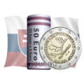 Slovacchia 2 euro UNC rotolo 2011 - Gruppo Visegrad