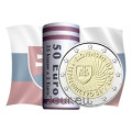 Slovacchia 2 euro UNC rotolo 2016 - Presidenza slovacca del Consiglio dell'UE