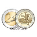 Slovacchia 2 euro UNC 2025 - 100 anni del primo Campionato Europeo di hockey su ghiaccio
