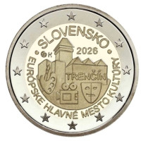 Slovacchia 2 euro UNC 2026 - Trencin