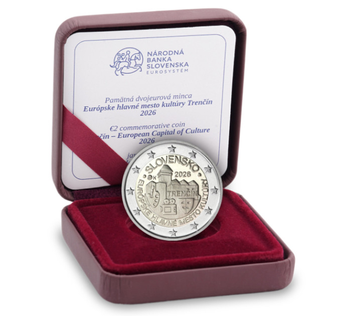 Slovacchia 2 Euro proof 2026 - Trencin