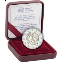 Slovacchia 2 Euro proof 2026 - Campionato europeo di calcio UEFA 1976