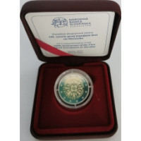 Slovacchia 2 Euro proof 2023 - 100° anniversario della prima trasfusione di sangue in Slovacchia  