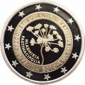 Slovenia 2 euro proof 2010 - 200 anni del Giardino Botanico di Lubiana
