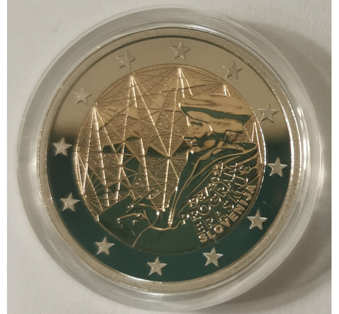 Slovenia 2 euro proof 2022 - 35 anni dell'Erasmus  