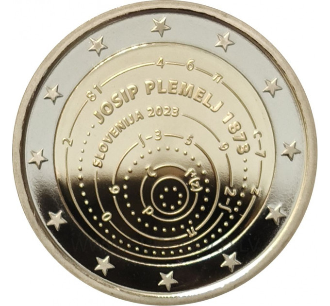 Slovenia 2 euro proof 2023 - 150° anniversario della nascita di Josip Plemelj