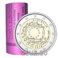 Slovenia 2 euro Rotolo 2015 - 30 anni di bandiera dell'UE