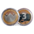 Slovenia 3 euro proof 2011 - 20° anniversario dell'indipendenza della Slovenia  