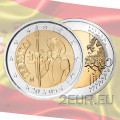 Spagna 2 euro UNC 2005 - Don Chisciotte della Mancia
