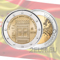 Spagna 2 euro UNC 2020 - Architettura mudéjar d'Aragona