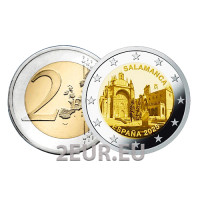 Spagna 2 euro UNC 2025 - Città Vecchia di Salamanca