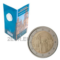 Spagna 2 euro proof 2018 - Centro storico di Santiago de Compostela