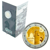 Spagna 2 euro proof 2021 - Città Storica di Toledo  