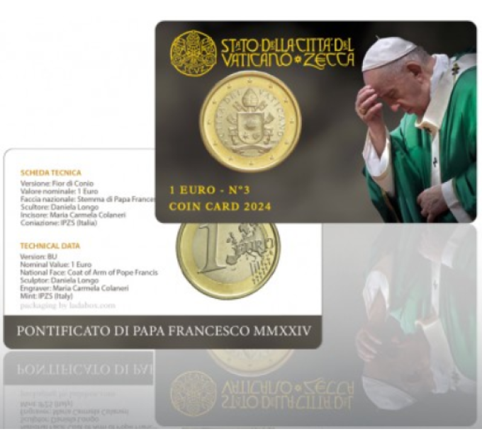 Vaticano 1 EURO BU 2024 - №3