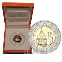 Vaticano 2 euro proof 2016 - 200° Anniversario del Corpo di Gendarmeria della Città del Vaticano  