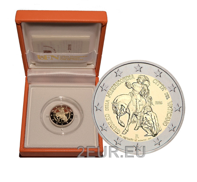 Vaticano 2 euro proof 2016 - Anno Santo della Misericordia  