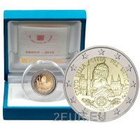 Vaticano 2 euro proof 2019 - 90° Anniversario della Fondazione dello Stato della Città del Vaticano  