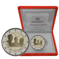 Vaticano 2 euro proof 2024 - 150° nascita Guglielmo Marconi Vaticano 2 euro proof 2024 - 150° nascita Guglielmo Marconi