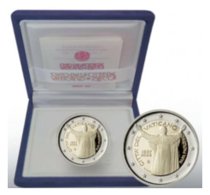 Vaticano 2 euro proof 2022 - 125° Anniversario della Nascita di Giovanni Battista Montini - Papa Paolo VI  