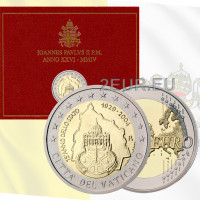 Vaticano 2 euro BU 2004 - 75° anniversario dello Stato della Città del Vaticano