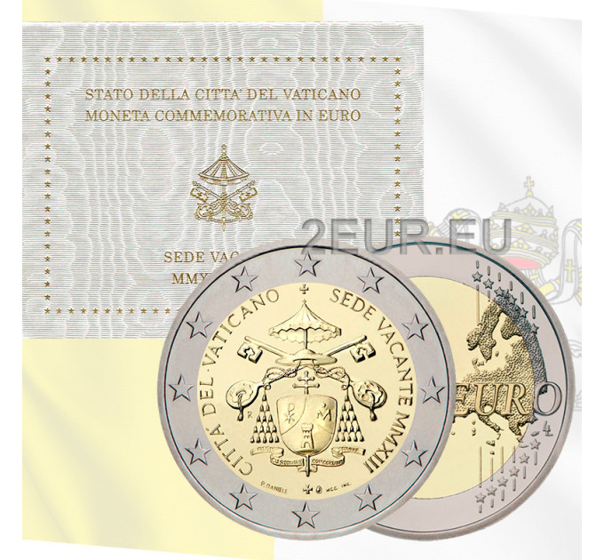 Vaticano 2 euro BU 2013 - Sede Vacante