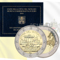 Vaticano 2 euro BU 2014 - 25 anni dalla caduta del muro di Berlino