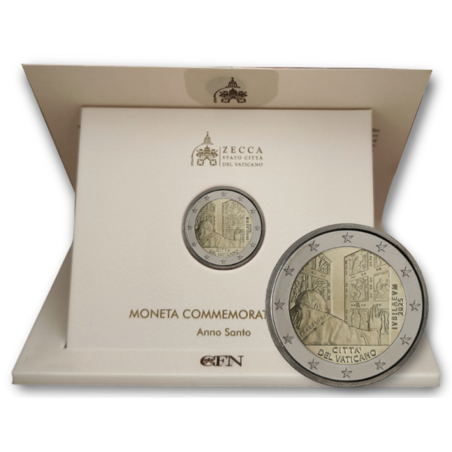 Vaticano 2 euro BU 2025 - Anno Santo MMXXV