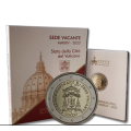 Vaticano 2 euro BU 2025 - Sede Vacante MMXXV