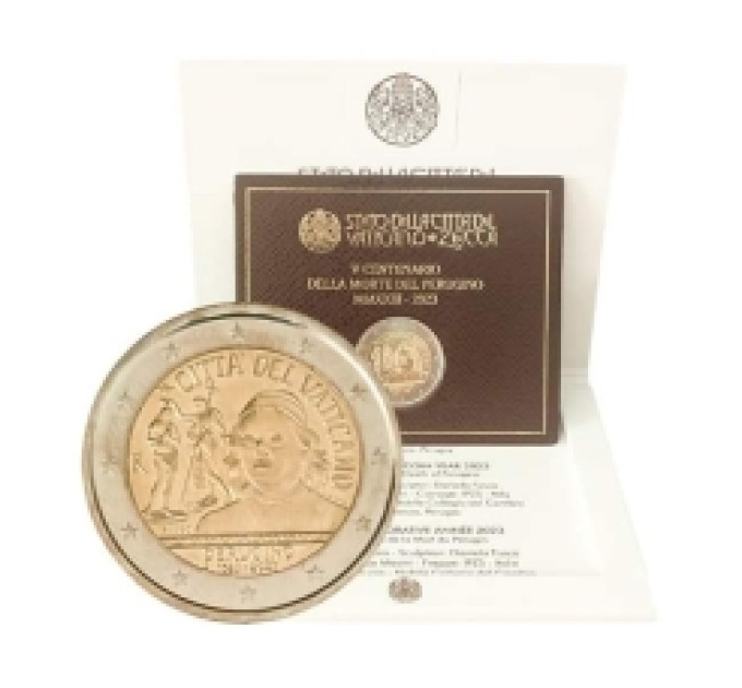 Vaticano 2 euro BU 2023 - 500° anniversario della morte di Pietro Perugino