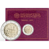 Vaticano 2 euro BU 2021 - 700° anniversario della morte di Dante Alighieri  