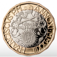 Vaticano 5 euro proof 2023 - 100 anni dalla nascita di don Lorenzo Milani